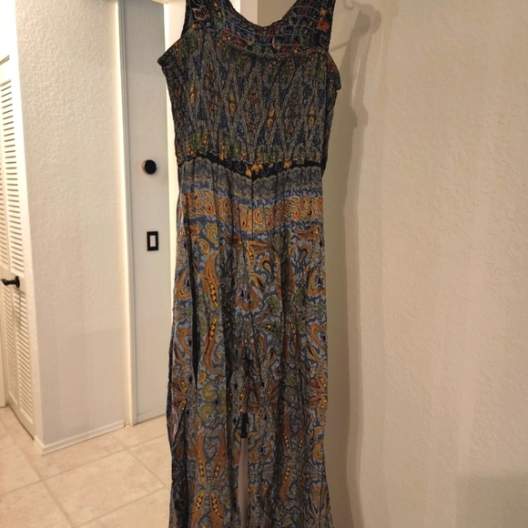 Pants - 🌟Long Boho Patterned Paisley Romper Size 4🌟